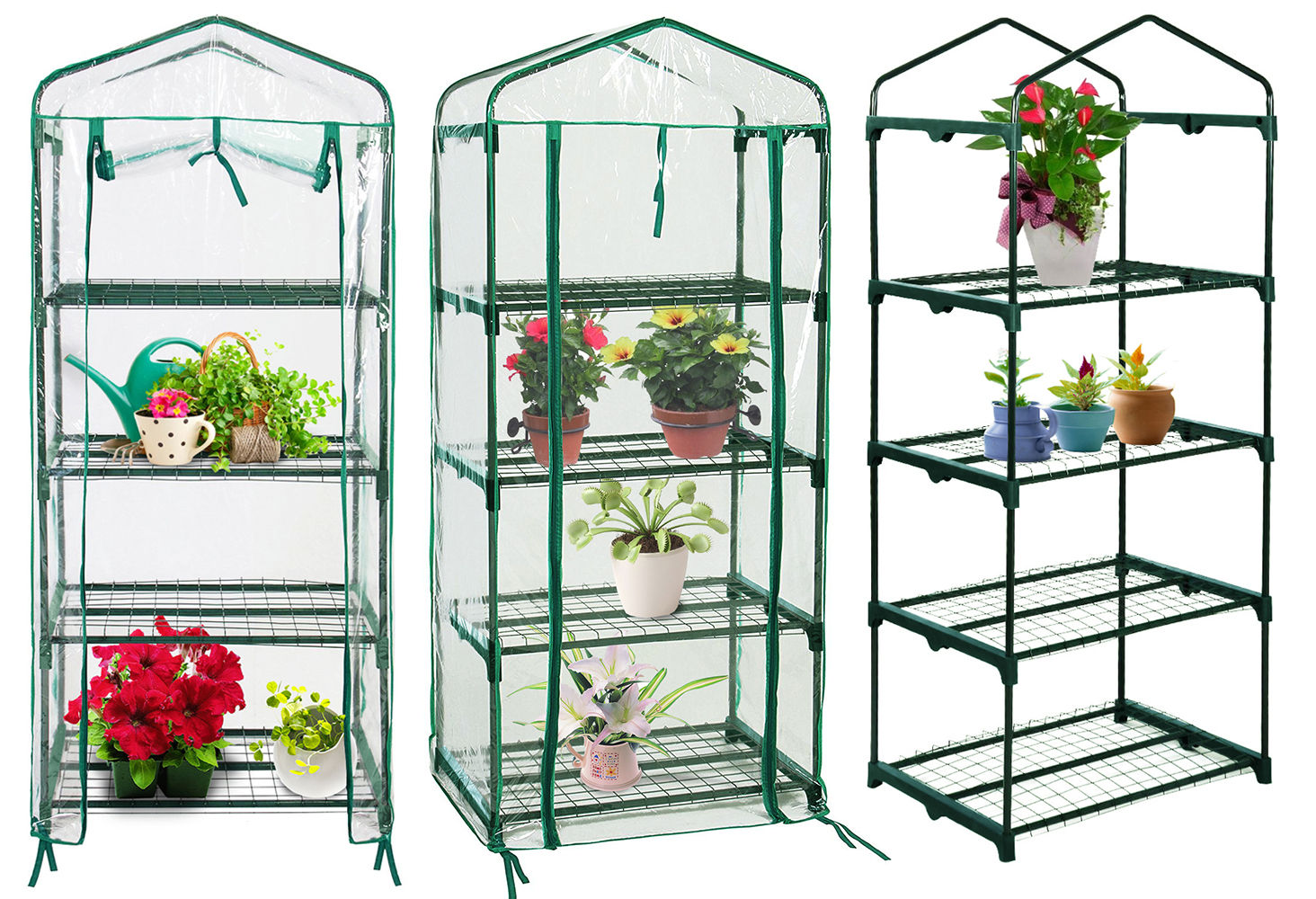 Quictent Hot 4 tier Mini Portable GreenHouse w/Shelves Mini Green ...